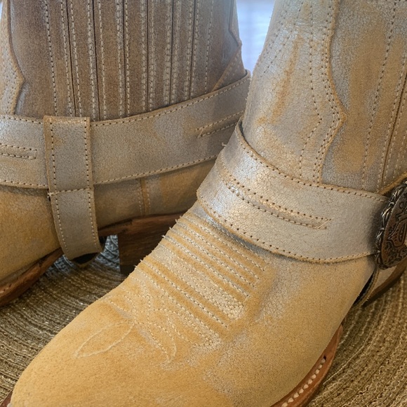 Matisse Judd all leather cowboy bootie size 8 - Picture 7 of 9